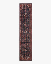 Yolanda — Halı, Erik Ruby, RUNNER, beyaz zemin, 2x12