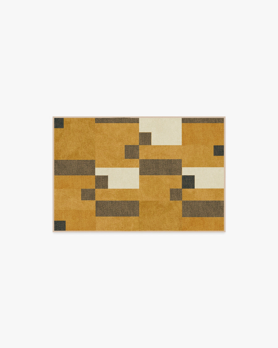 Corso — Halı, Toprak Sarısı, AREA, beyaz zemin, 2x3
