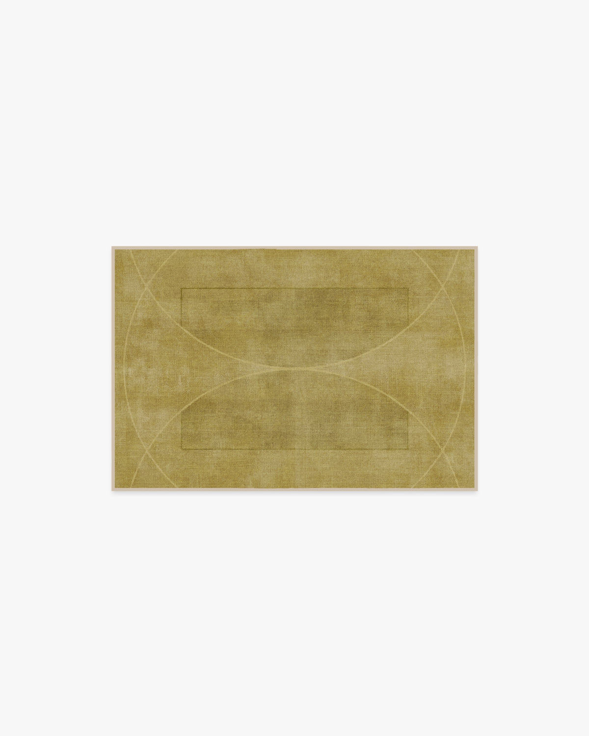 Ayla — Halı, Altın, AREA, beyaz zemin, 2x3