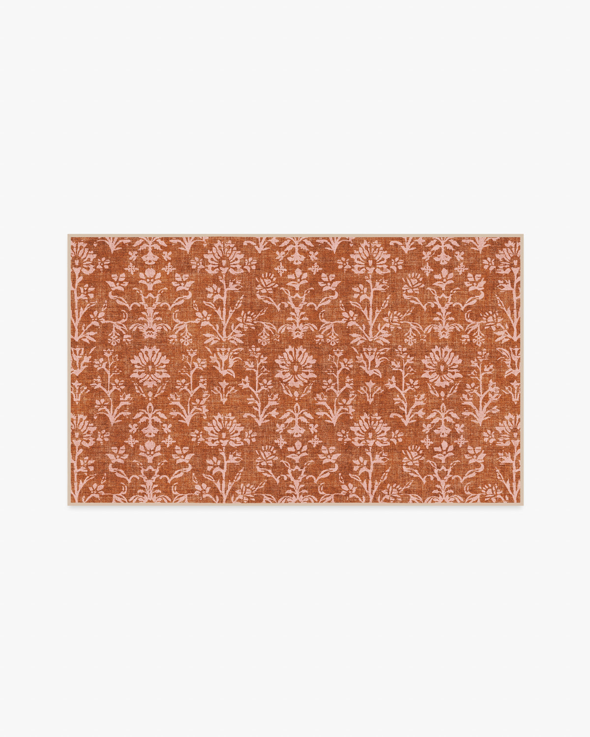 Ravina — Halı, Terracotta, AREA, beyaz zemin, 3x5