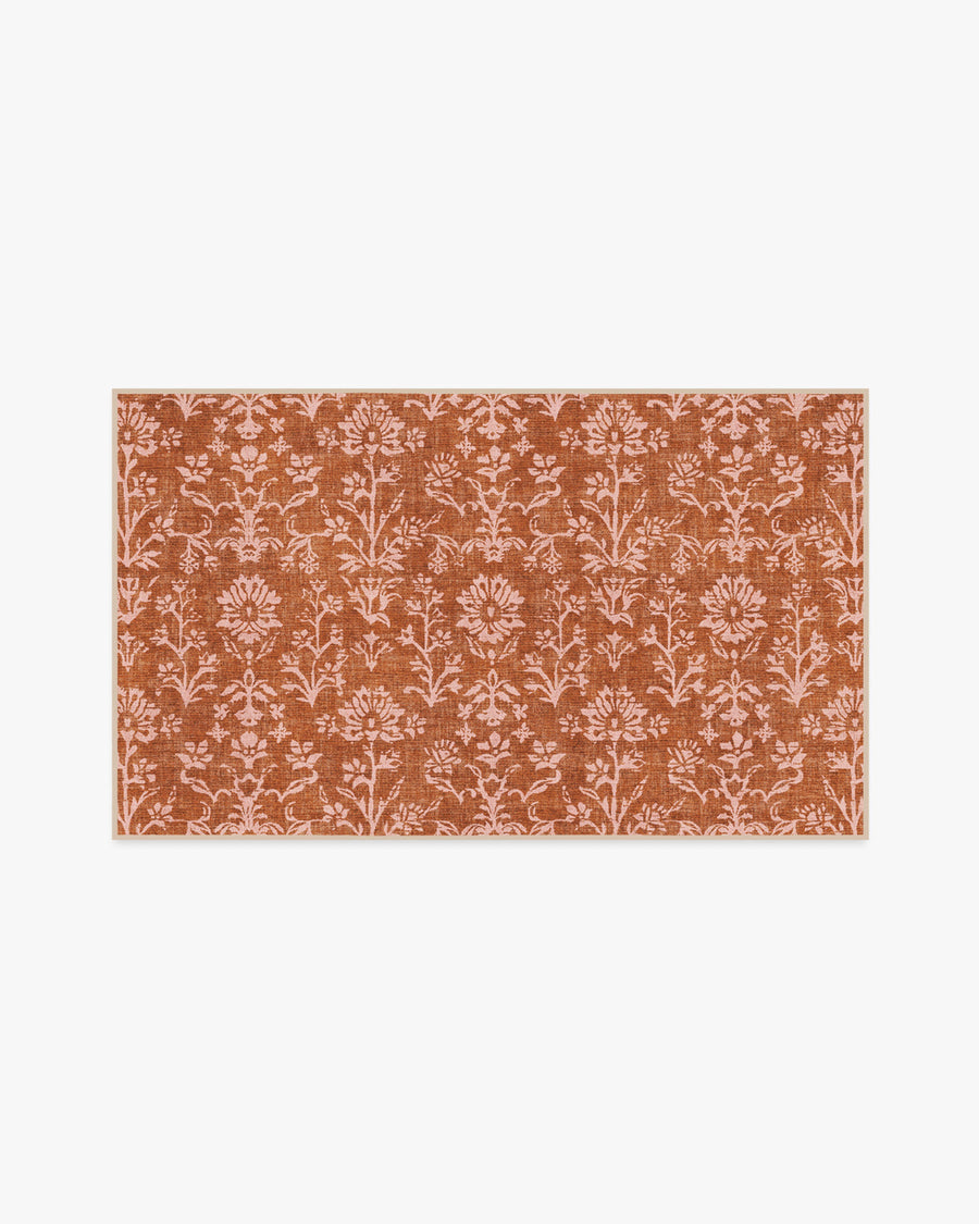 Ravina — Halı, Terracotta, AREA, beyaz zemin, 3x5