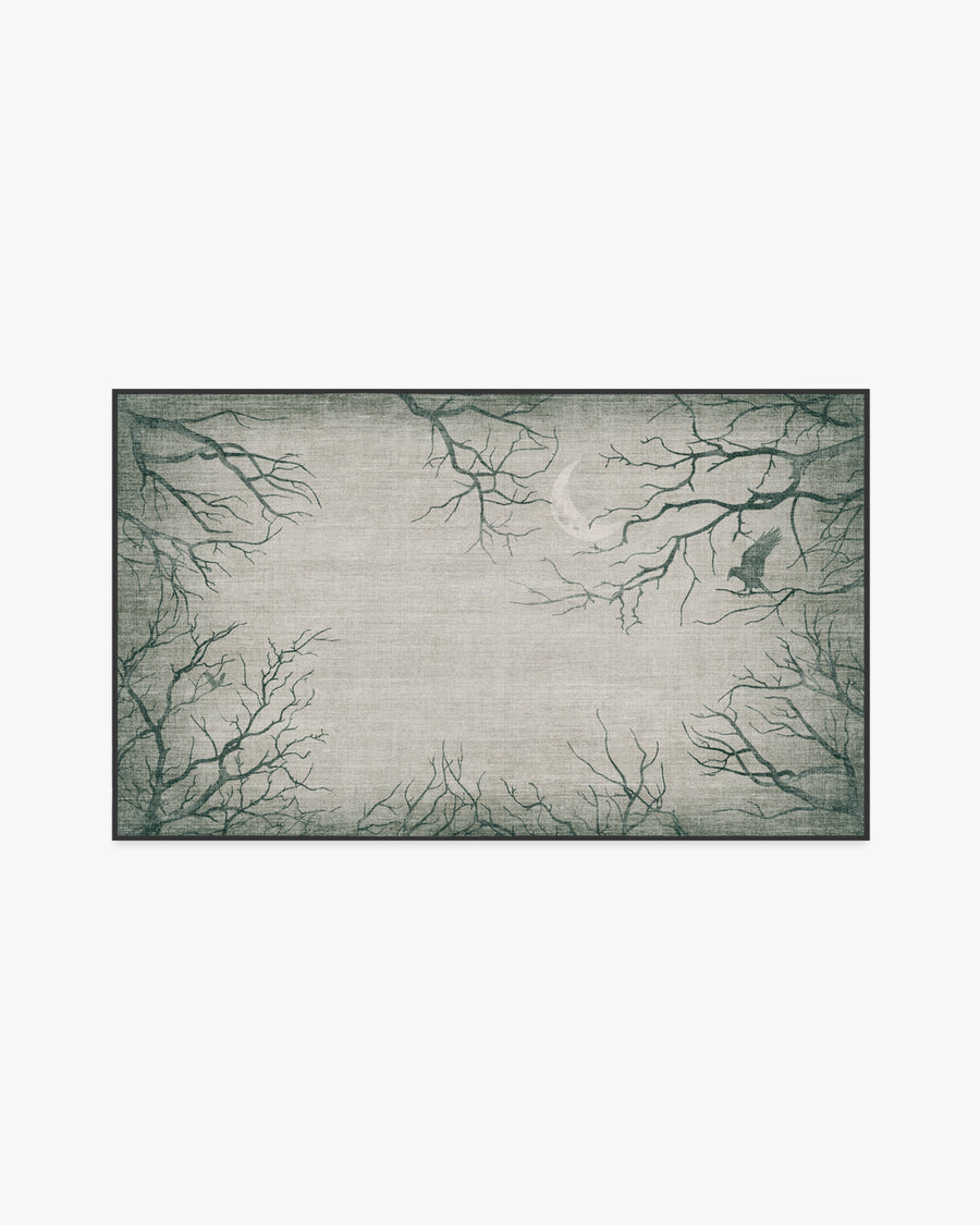 Moonshadows — Halı, Gri, AREA, beyaz zemin, 3x5