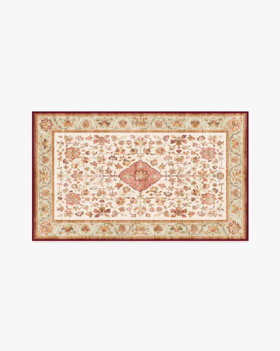 Mina — Halı, Warm Krem Pas, AREA, beyaz zemin, 3x5