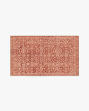 Neve — Halı, Terracotta, AREA, beyaz zemin, 3x5