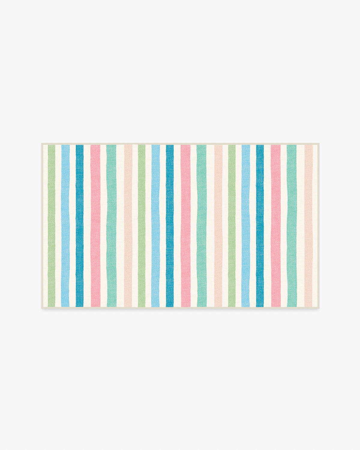 Sunbeam Stripe — Halı, Çok Renkli, AREA, beyaz zemin, 3x5