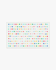 Jelly Dot — Halı, Bright Beyaz, AREA, beyaz zemin, 3x5