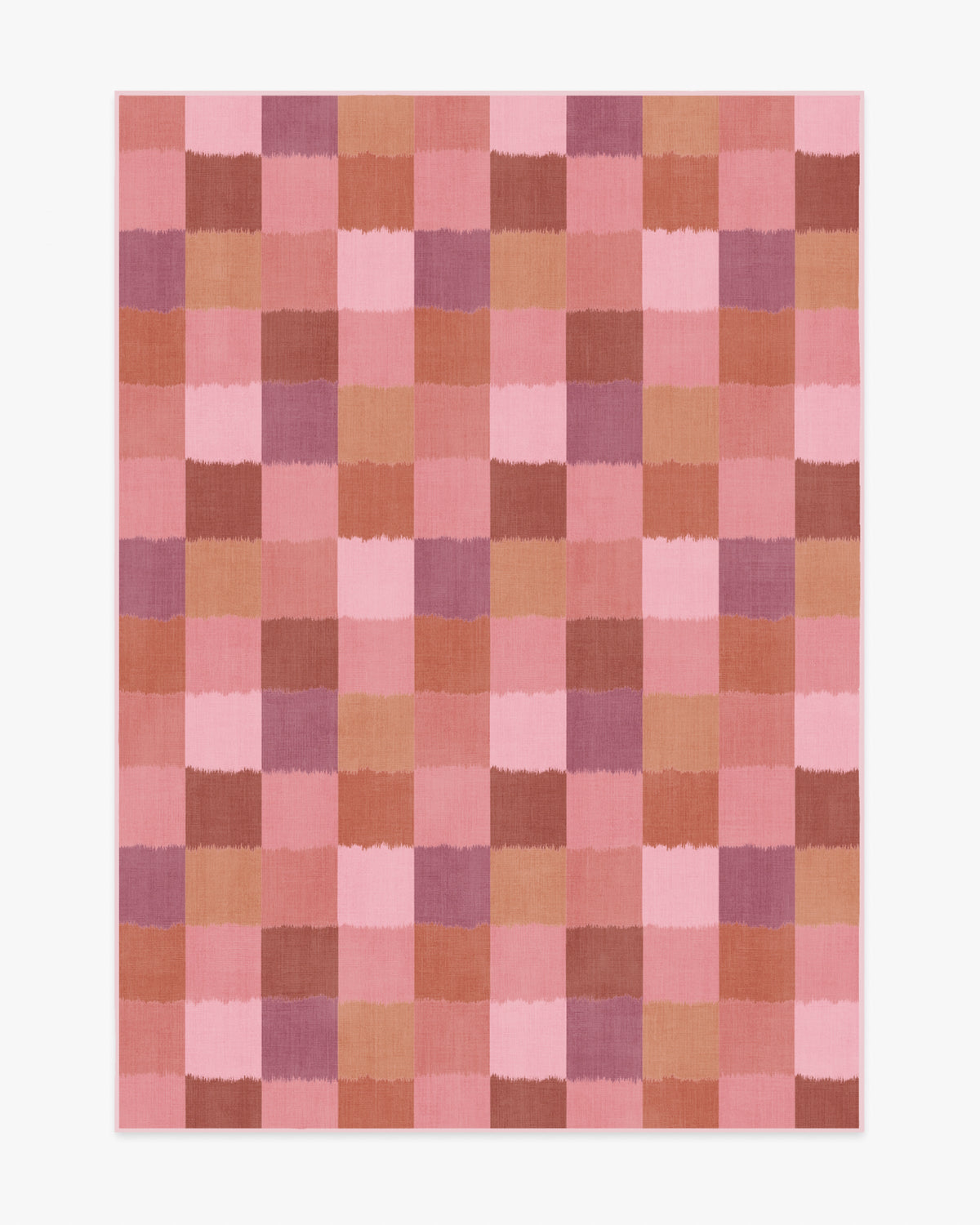Ostjakki — Halı, Pembe Turuncu, AREA, beyaz zemin, 5x7