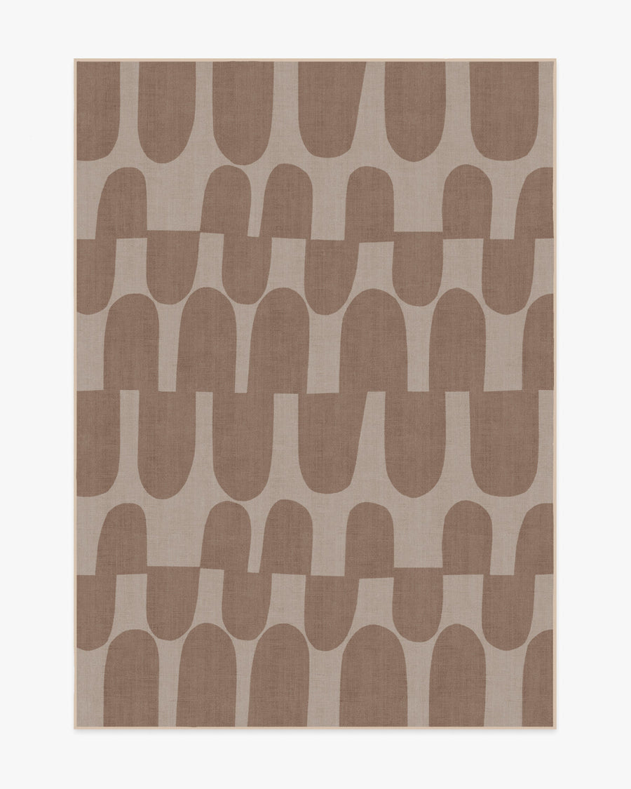 Ratsu — Halı, Taba, AREA, beyaz zemin, 5x7