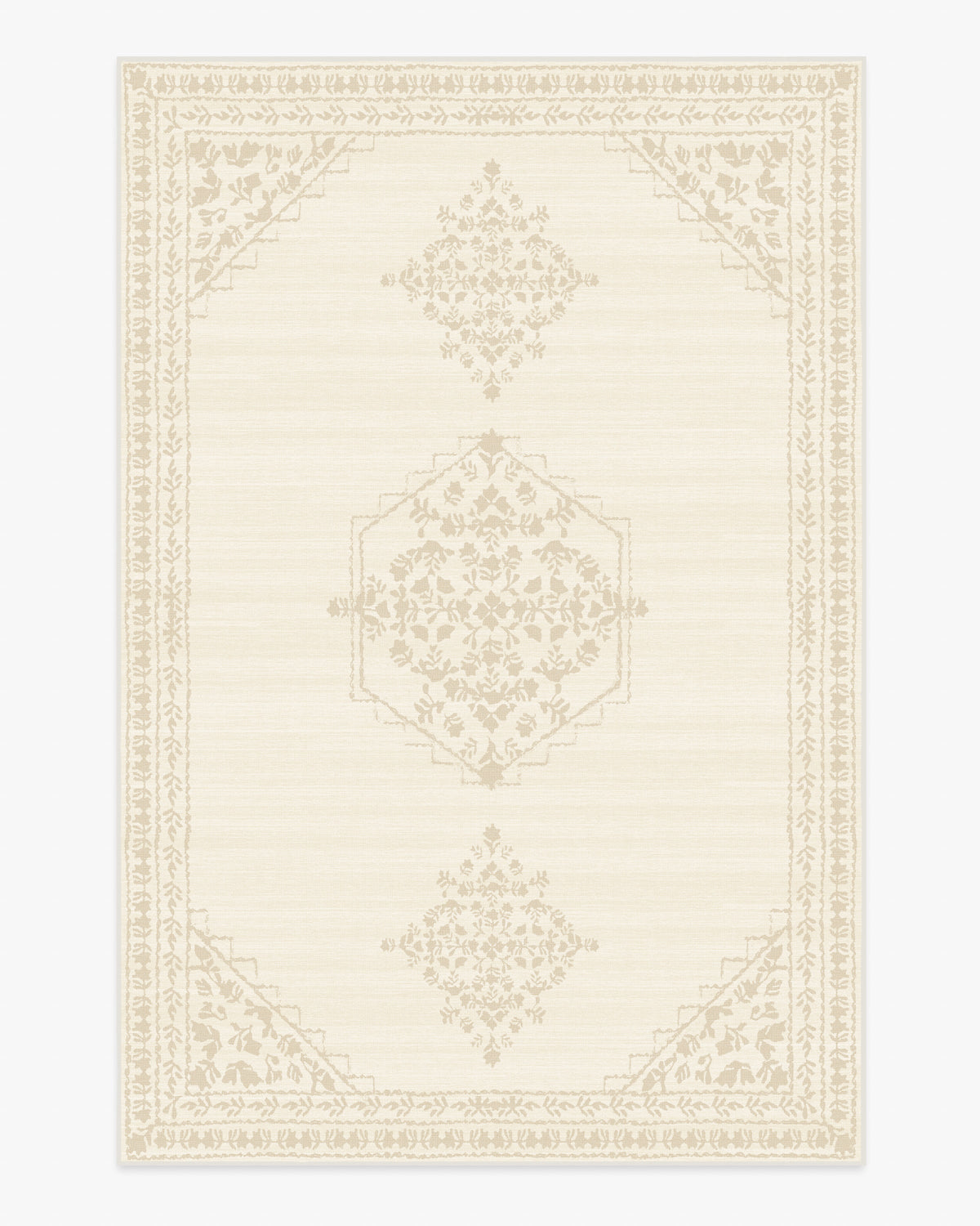 Alette — Halı, Fildişi, AREA, beyaz zemin, 6x9