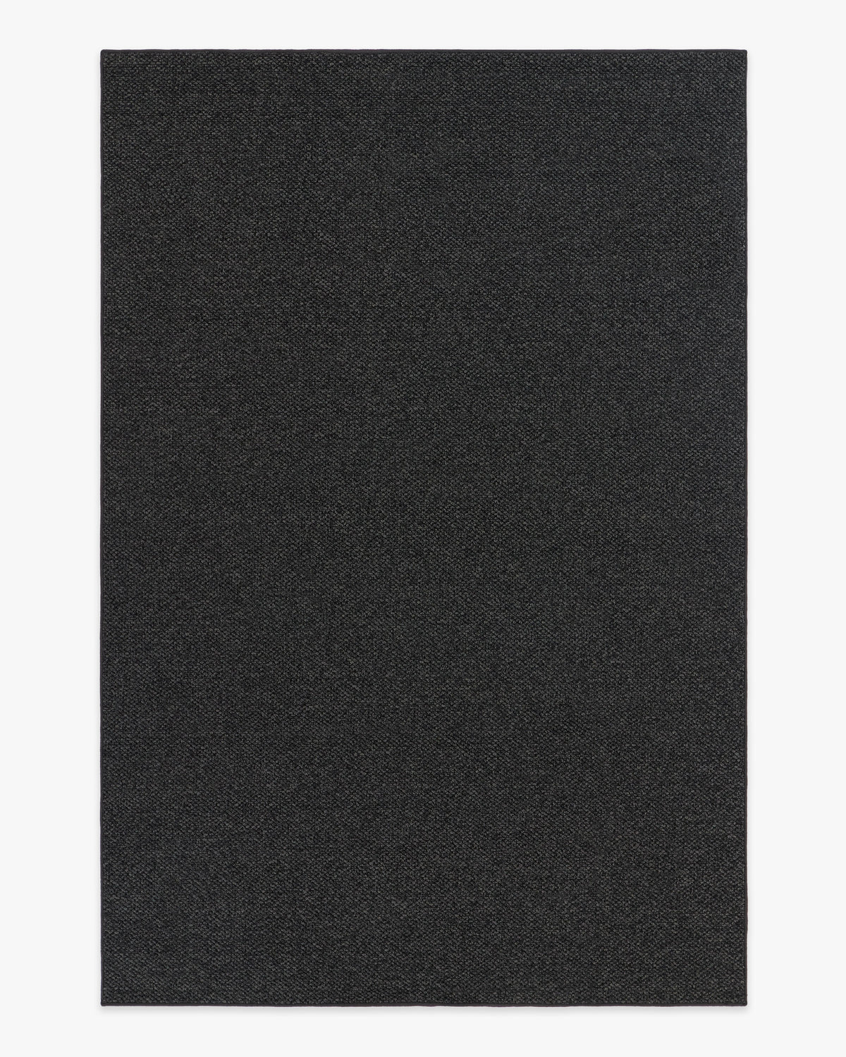 Haven Black Performance Weave — Halı, Siyah, AREA, beyaz zemin, 6x9