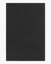 Haven Black Performance Weave — Halı, Siyah, AREA, beyaz zemin, 6x9