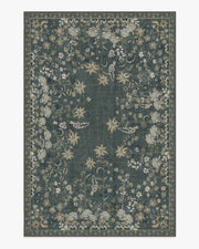 Calla — Halı, Antrasit, AREA, beyaz zemin, 6x9