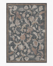 Plume — Halı, Antrasit, AREA, beyaz zemin, 6x9