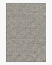 Bower — Halı, Gri, AREA, beyaz zemin, 6x9