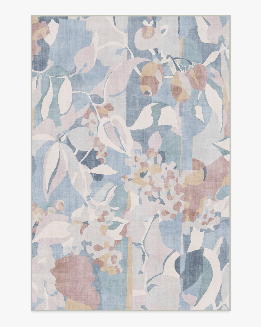 Maeve — Halı, Soft Mavi Çok Renkli, AREA, beyaz zemin, 6x9
