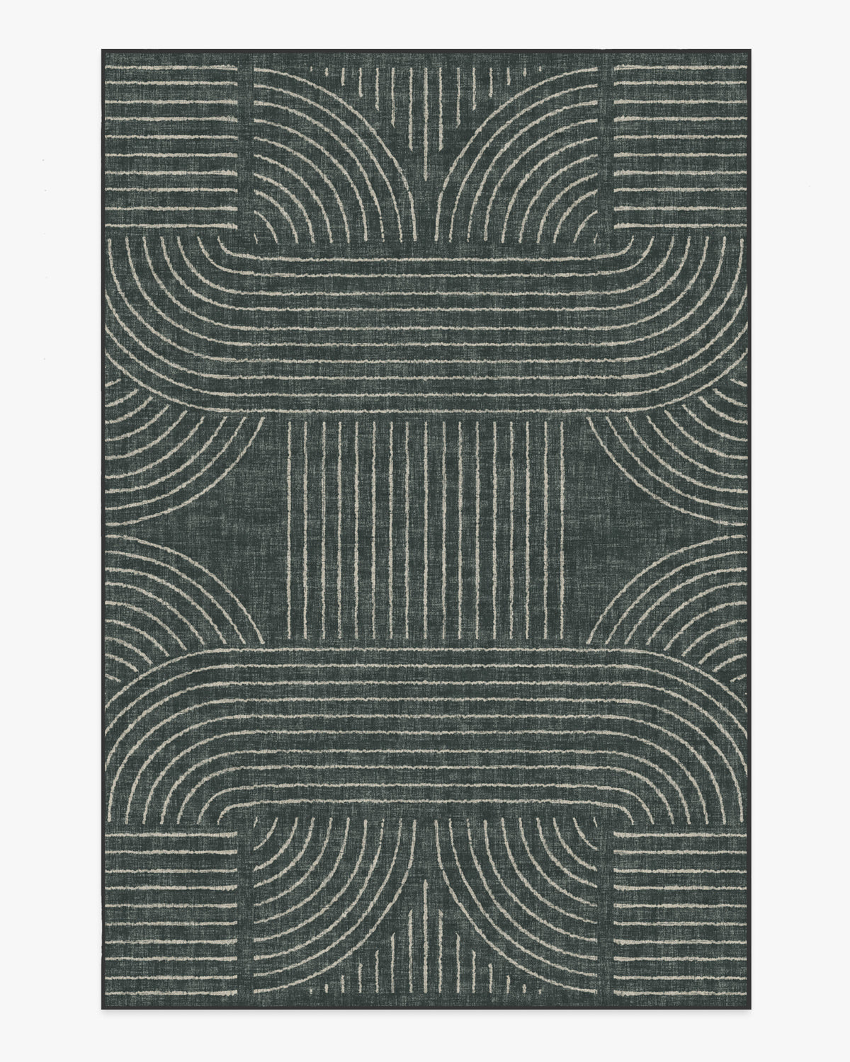 Callen — Halı, Antrasit, AREA, beyaz zemin, 6x9