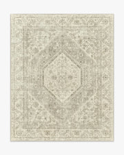 Soluna — Halı, Fildişi Doğal, AREA, beyaz zemin, 8x10