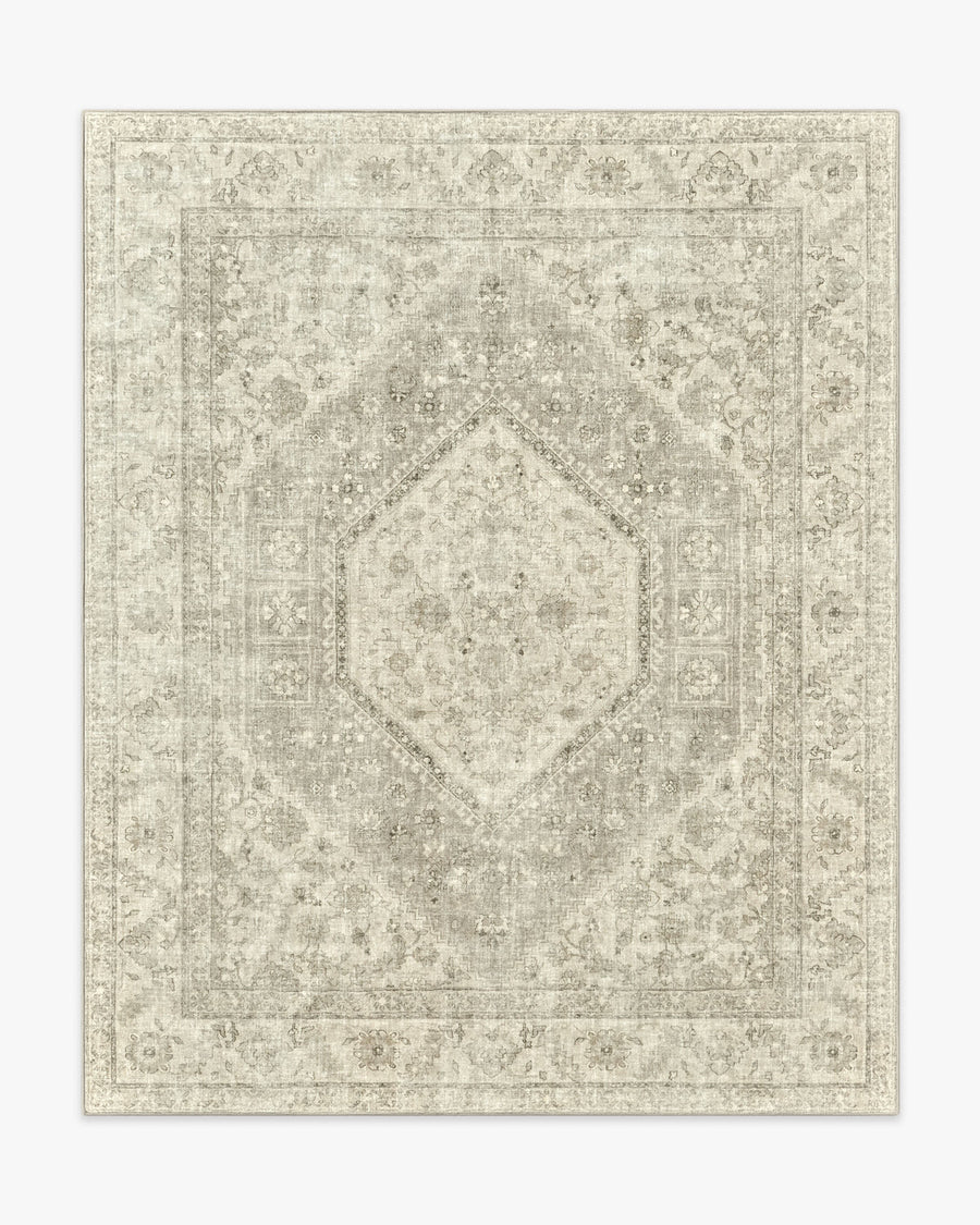 Soluna — Halı, Fildişi Doğal, AREA, beyaz zemin, 8x10