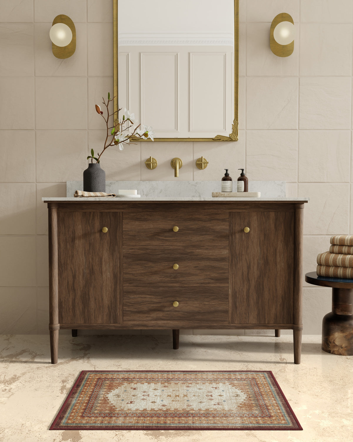 Mitra — Halı, Çok Renkli, AREA, yaşam alanı, 2x3