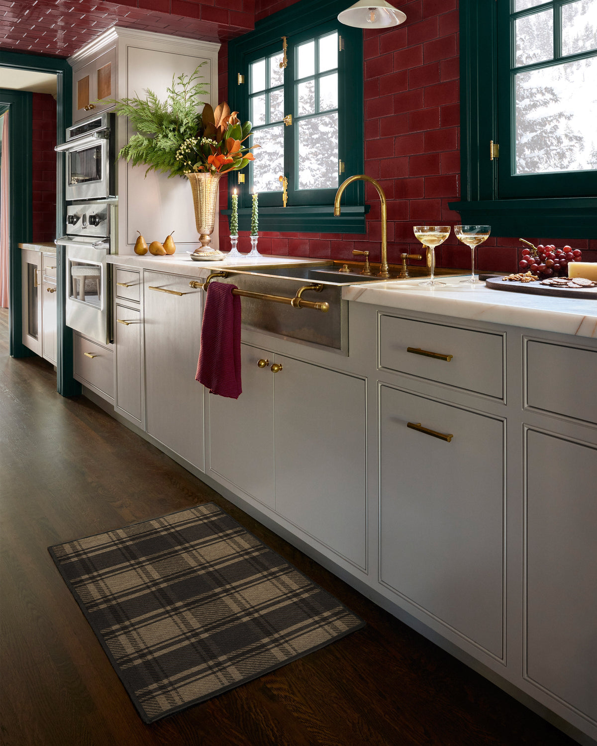Easton Plaid — Halı, Antrasit Doğal, AREA, yaşam alanı, 2x3