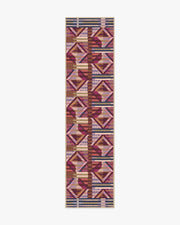 Paloma — Halı, Berry Kırmızı, RUNNER, beyaz zemin, 2x10