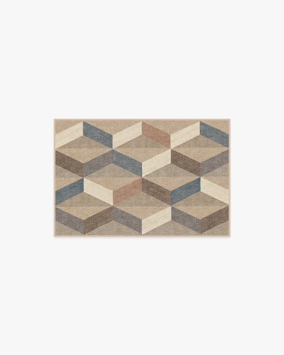 Kya — Halı, Bej, AREA, beyaz zemin, 2x3