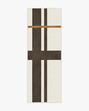 Scala — Halı, Fildişi Kahverengi, RUNNER, beyaz zemin, 2x7