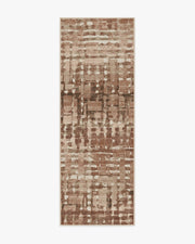 Brooklyn — Halı, Bakır Kil, RUNNER, beyaz zemin, 2x7