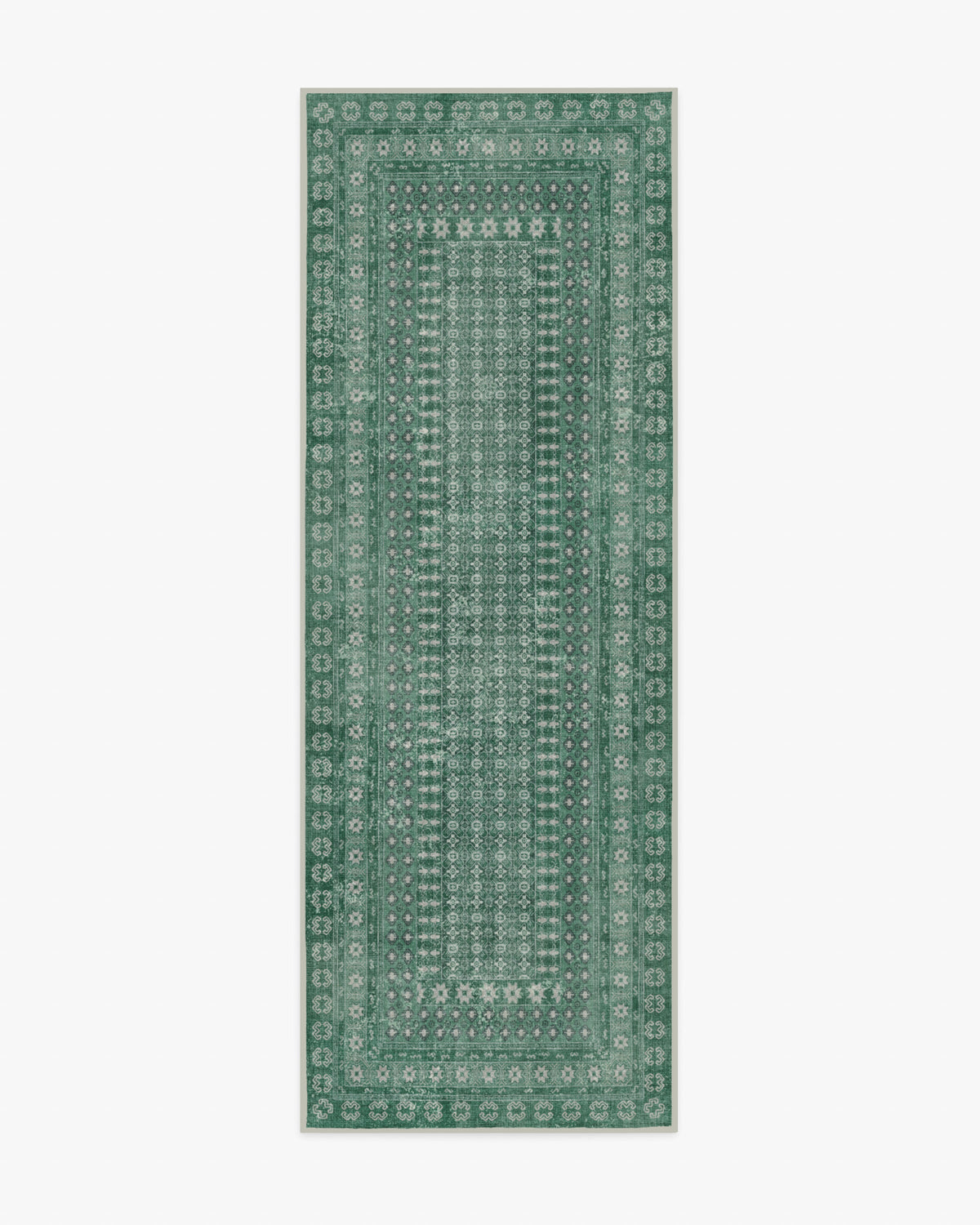 Cyrus — Halı, Adaçayı, RUNNER, beyaz zemin, 2x7