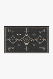 Damali — Halı, Siyah Çok Renkli, AREA, beyaz zemin, 3x5