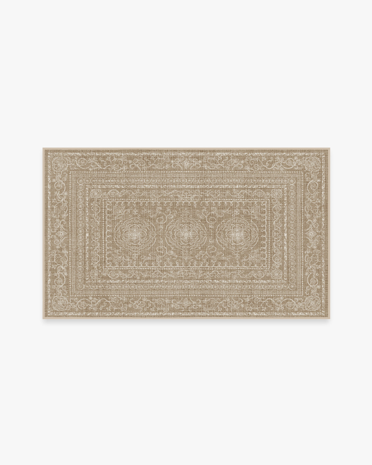 Gisele — Halı, Doğal, AREA, beyaz zemin, 3x5