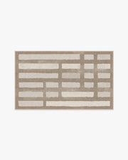 Laine — Halı, Doğal, AREA, beyaz zemin, 3x5