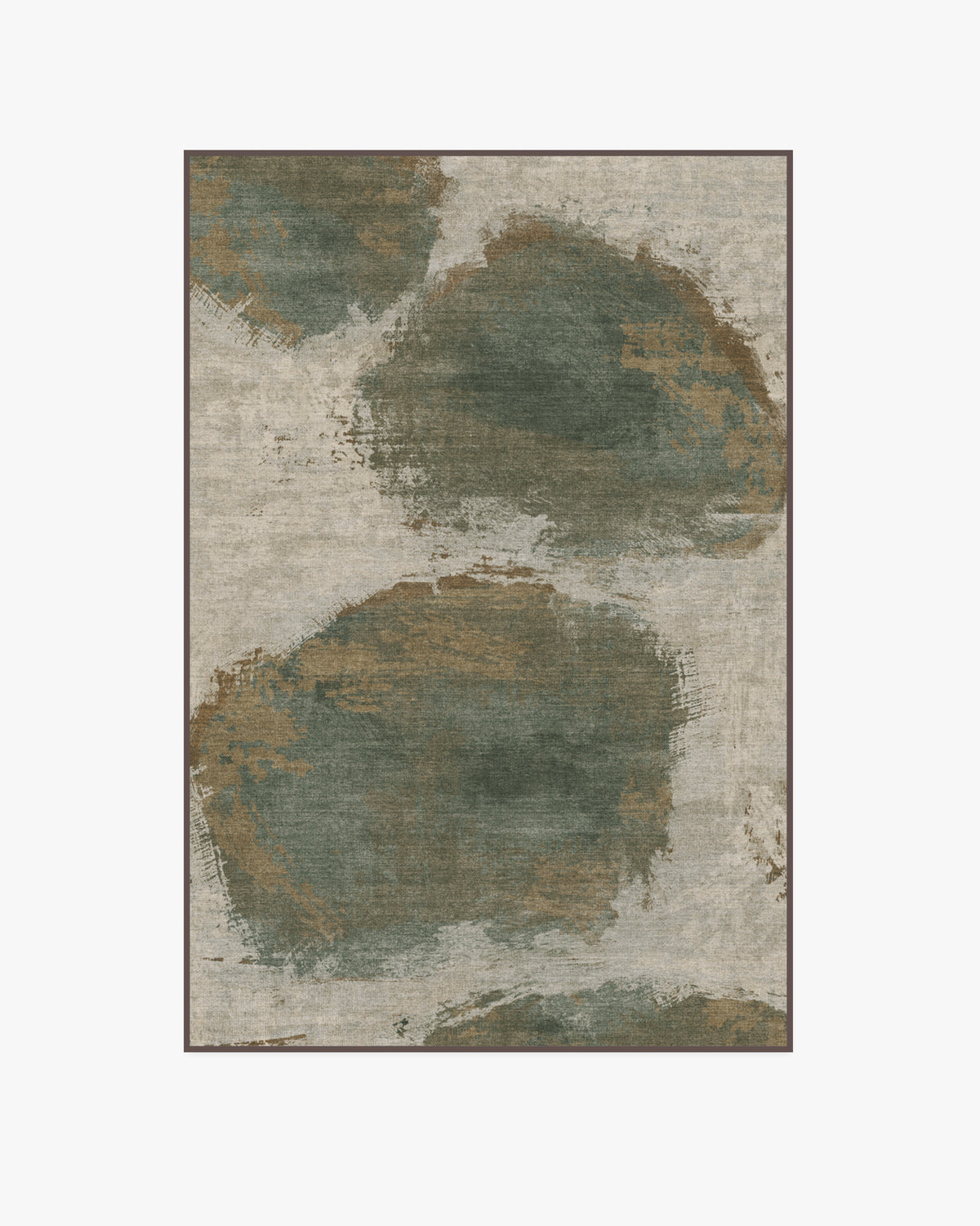 Jorda — Halı, Bronze Doğal, AREA, beyaz zemin, 4x6