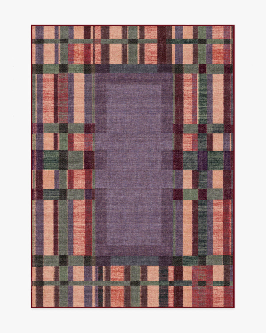 Lad — Halı, Leylak, AREA, beyaz zemin, 5x7