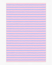 Giggle Squiggle — Halı, Pembe, AREA, beyaz zemin, 6x9