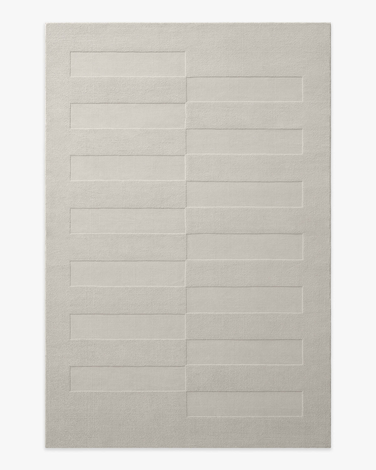 Ryder — Halı, Dove Gri, AREA, beyaz zemin, 6x9