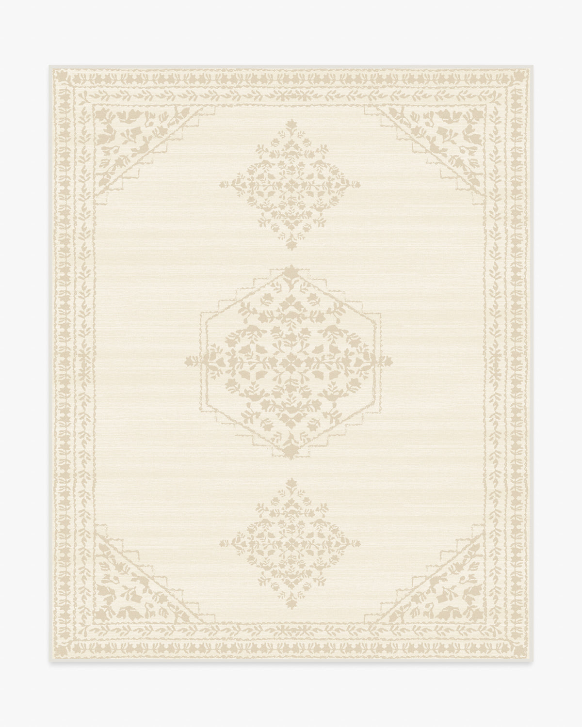 Alette — Halı, Fildişi, AREA, beyaz zemin, 8x10