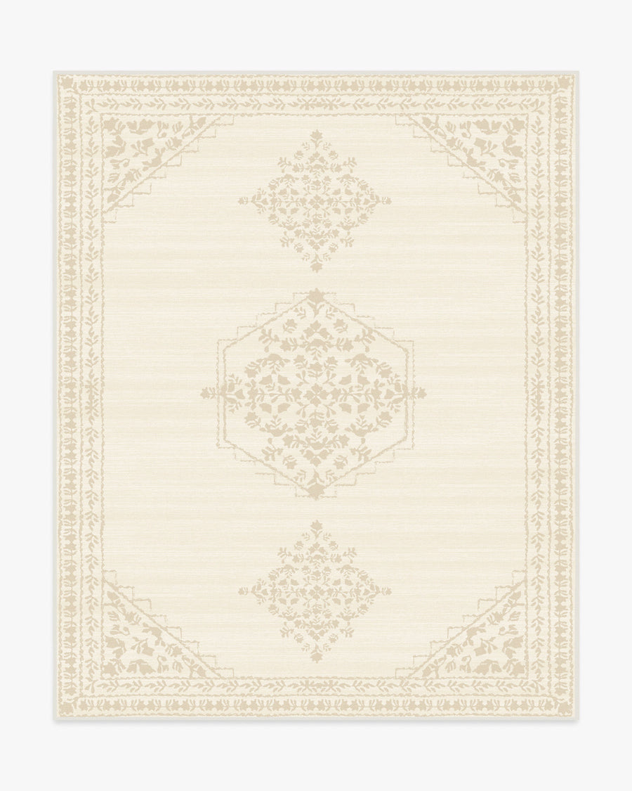 Alette — Halı, Fildişi, AREA, beyaz zemin, 8x10