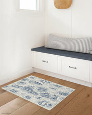 Toile — Halı, Mavi, AREA, yaşam alanı, 2x3