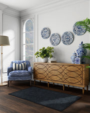 Montecito — Halı, Çivit, AREA, yaşam alanı, 3x5