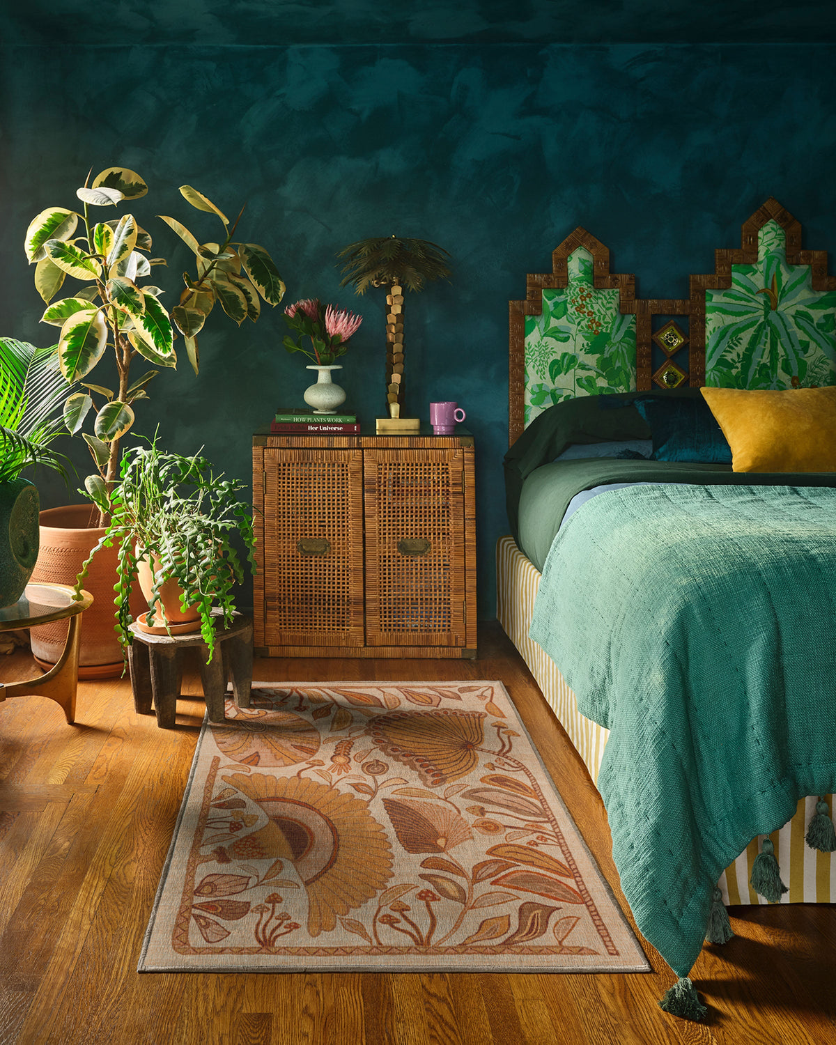 Justina Blakeney Alice Mellow — Halı, Sarı, AREA, yaşam alanı, 3x5