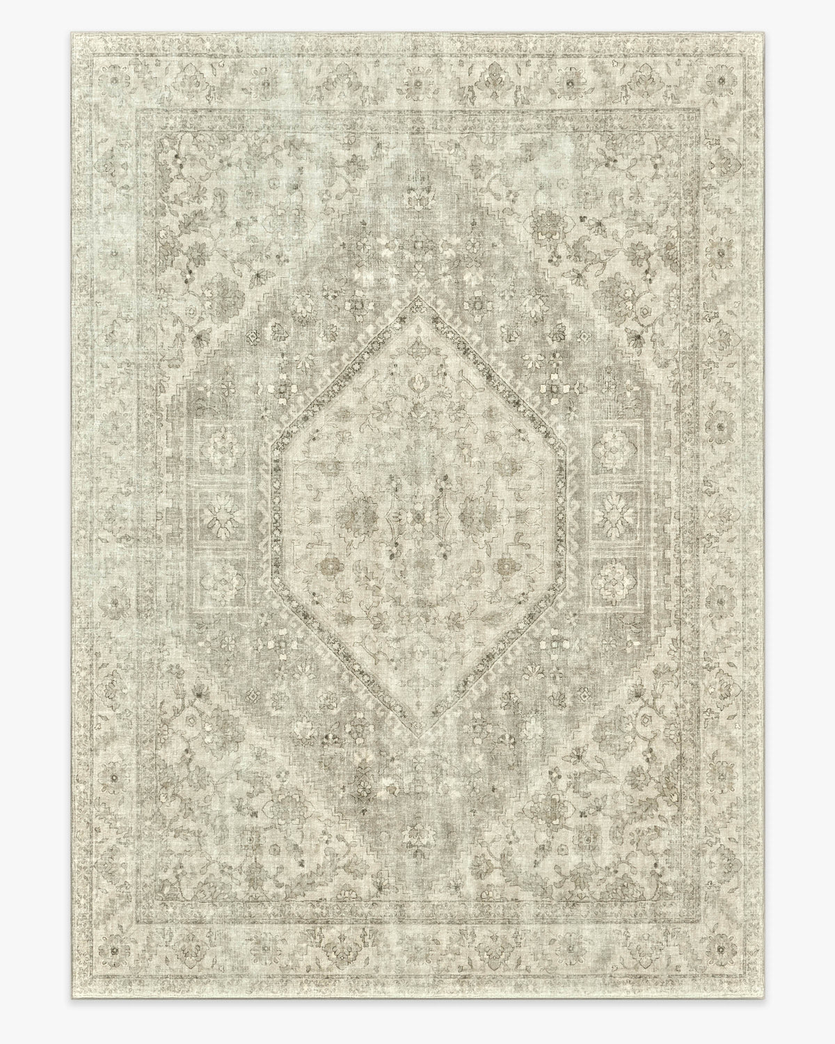 Soluna — Halı, Fildişi Doğal, AREA, beyaz zemin, 10x14