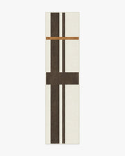 Scala — Halı, Fildişi Kahverengi, RUNNER, beyaz zemin, 2x10