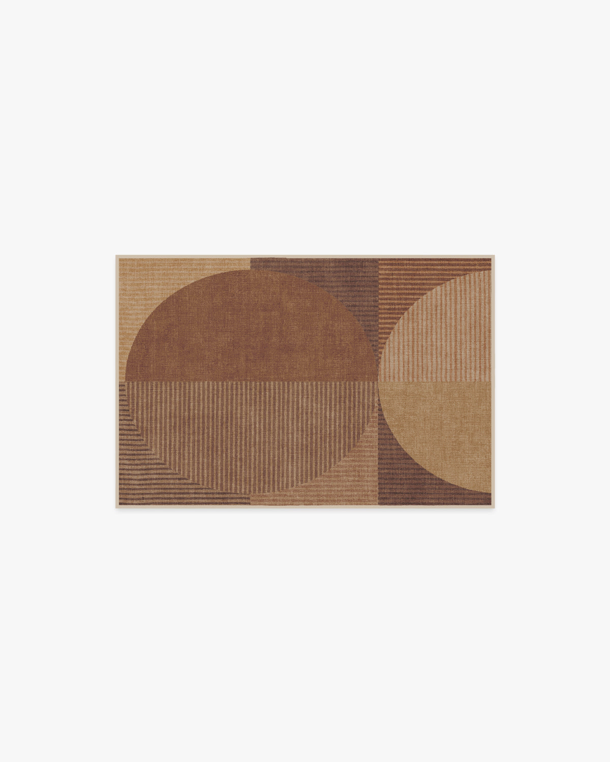 Harlow — Halı, Bakır Kahverengi, AREA, beyaz zemin, 2x3
