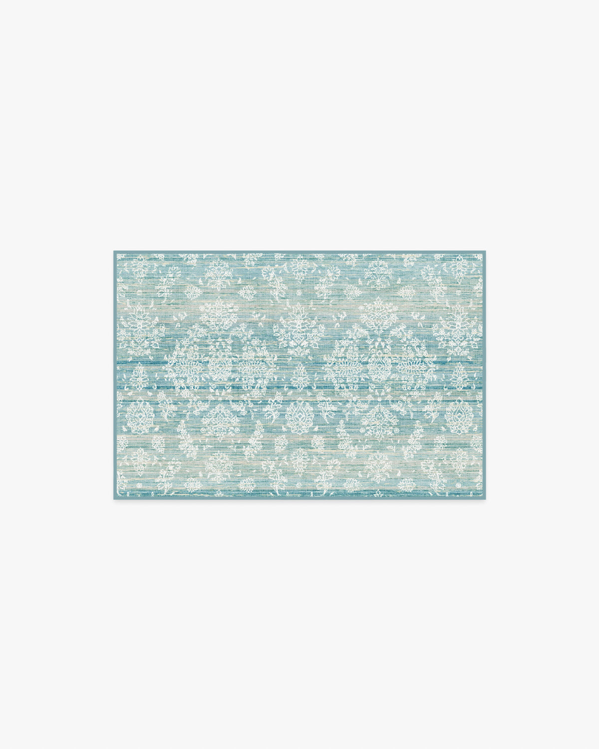 Dara — Halı, Soft Turkuaz, AREA, beyaz zemin, 2x3