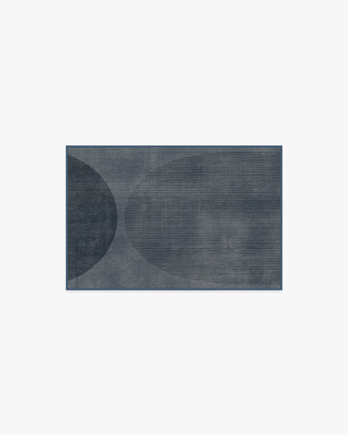 Eclipse — Halı, Lacivert, AREA, beyaz zemin, 2x3