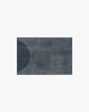 Eclipse — Halı, Lacivert, AREA, beyaz zemin, 2x3