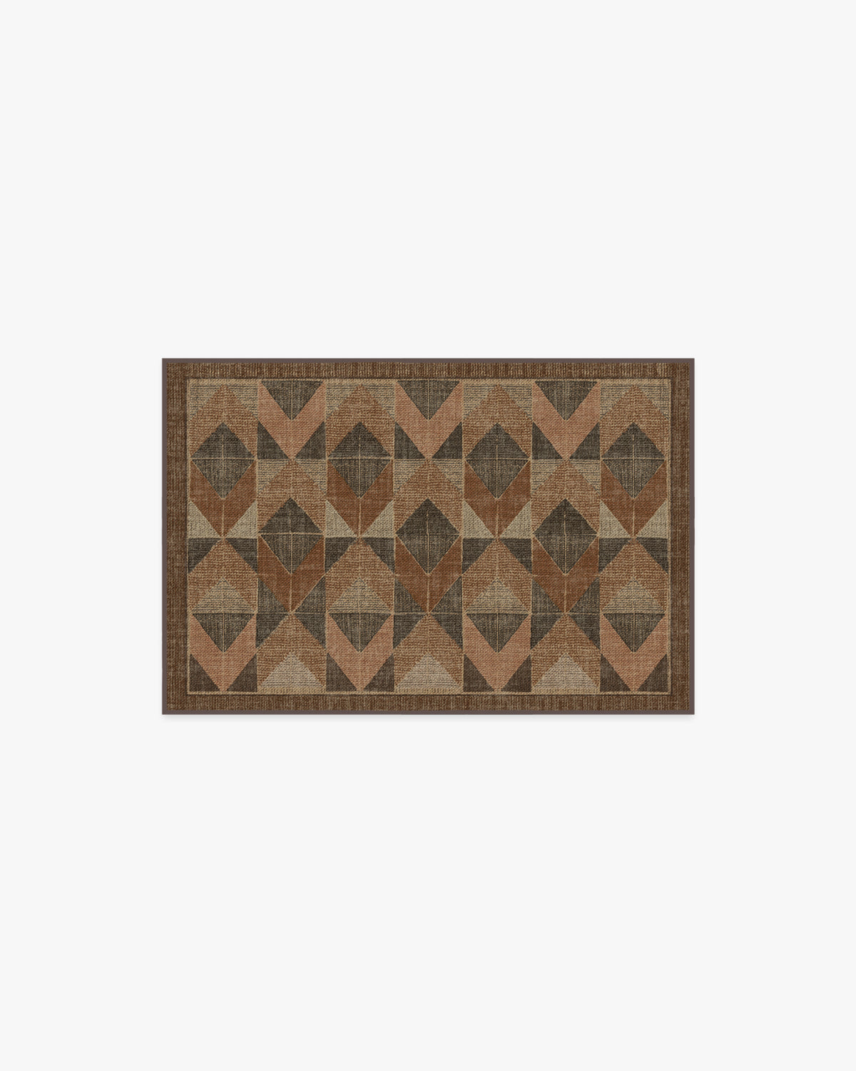 Ember — Halı, Bakır Kahverengi, AREA, beyaz zemin, 2x3