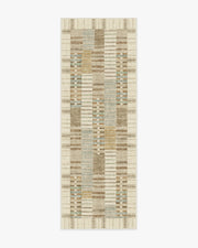 Selene — Halı, Nötr Çok Renkli, RUNNER, beyaz zemin, 2x7