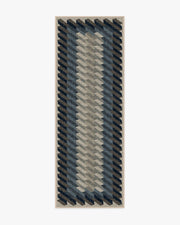 Echo — Halı, Antrasit, RUNNER, beyaz zemin, 2x7